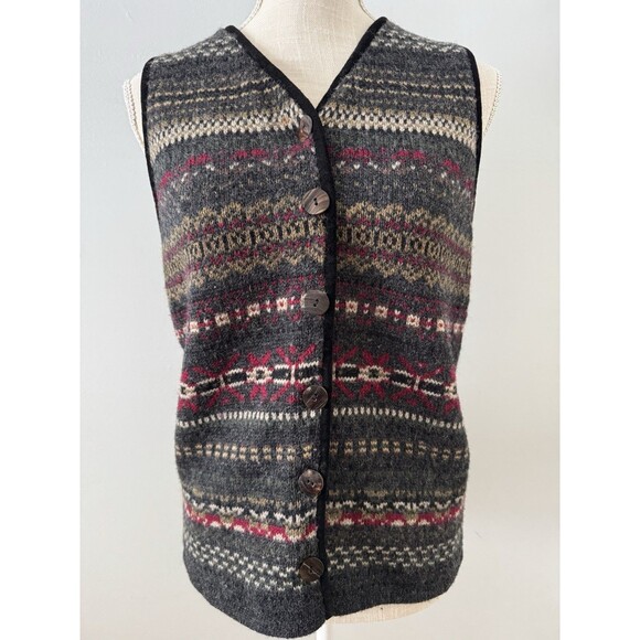 Redwood & Ross Sweaters - Vintage Redwood & Ross 100% Wool Sweater Vest Size Small‎